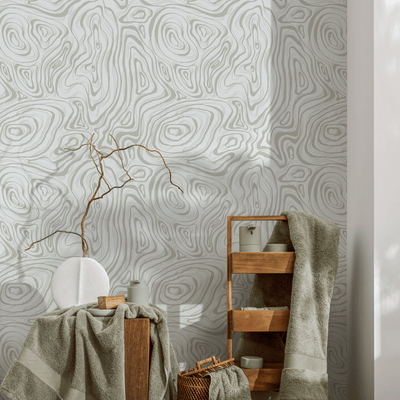 Gray Marble Peel And Stick Wallpaper