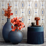 Boho Geometric Wallpaper / Peel and Stick Wallpaper Removable Wallpaper Home Decor Wall Art Wall Decor Room Decor - C837 - ONDECOR.COM