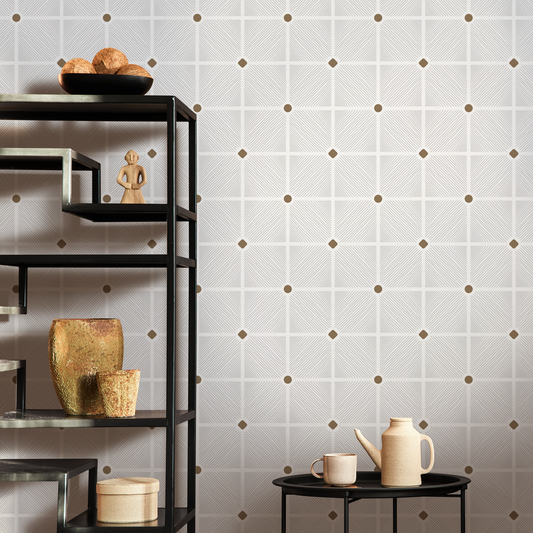 Minimalist Geometric Wallpaper / Peel and Stick Wallpaper Removable Wallpaper Home Decor Wall Art Wall Decor Room Decor - C844