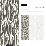 Boho Leaf Wallpaper / Peel and Stick Wallpaper Removable Wallpaper Home Decor Wall Art Wall Decor Room Decor - D028 - ONDECOR.COM