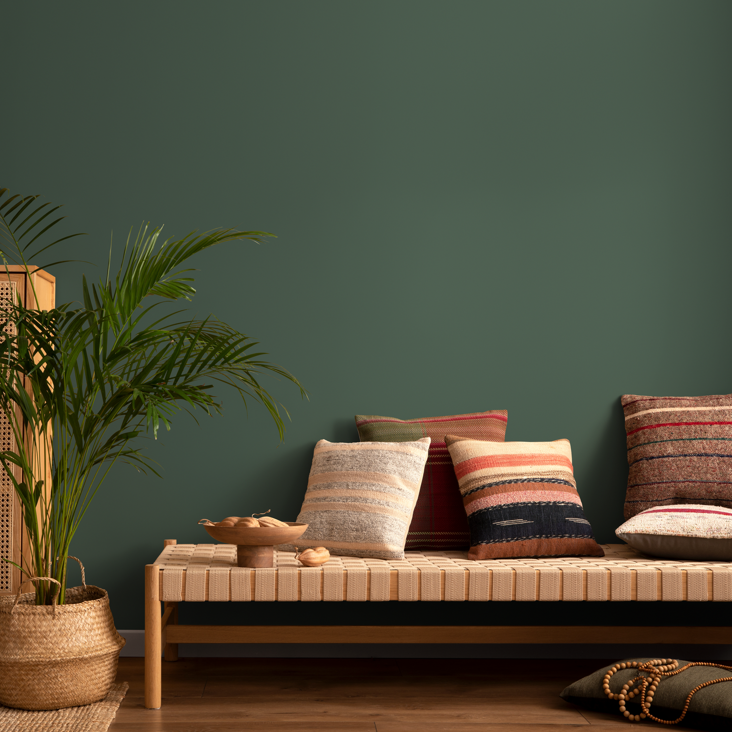 Dark Grayish Green Wallpaper / Solid Color / Peel and Stick Wallpaper Removable Wallpaper Home Decor Wall Art Wall Decor Room Decor - D434 - ONDECOR.COM