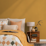 Indian Yellow Wallpaper / Solid Color / Peel and Stick Wallpaper Removable Wallpaper Home Decor Wall Art Wall Decor Room Decor - D459 - ONDECOR.COM