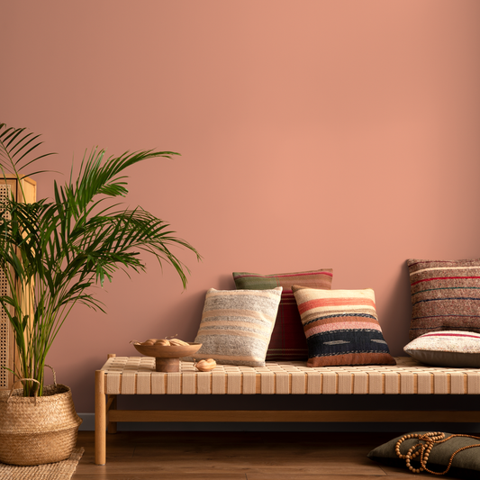 Tumbleweed Pink Wallpaper / Solid Color / Peel and Stick Wallpaper Removable Wallpaper Home Decor Wall Art Wall Decor Room Decor - D461
