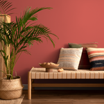 Indian Red Wallpaper / Solid Color / Peel and Stick Wallpaper Removable Wallpaper Home Decor Wall Art Wall Decor Room Decor - D462 - ONDECOR.COM