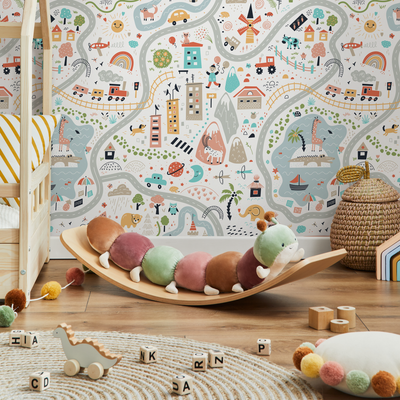 City Peel And Stick Wallpaper