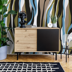 Unique Abstract Waves Wallpaper Maximalist Wallpaper Peel and Stick and Traditional Wallpaper - D612 - ONDECOR.COM