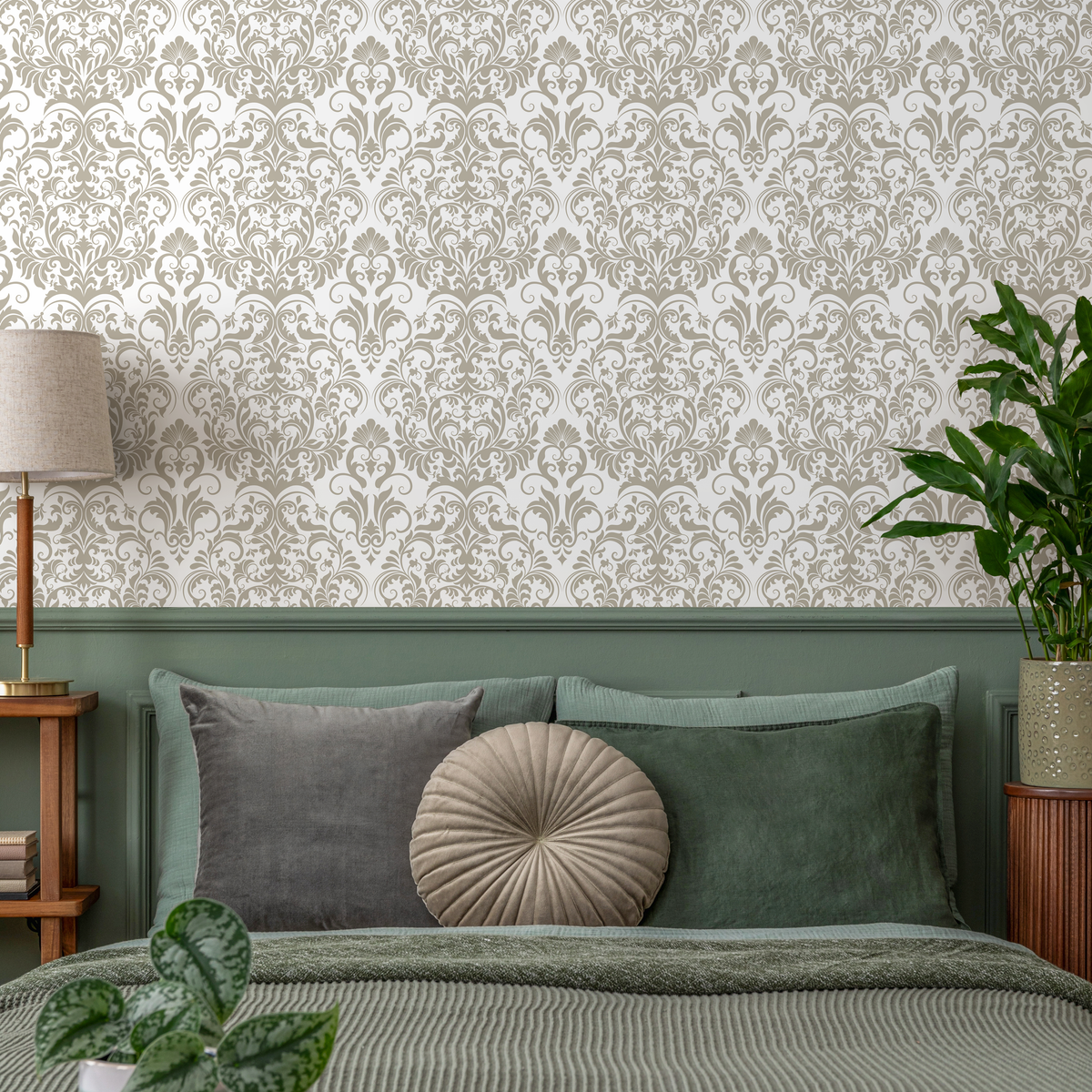 Vintage Removable Wallpaper Scandinavian Wallpaper Temporary Wallpaper ...