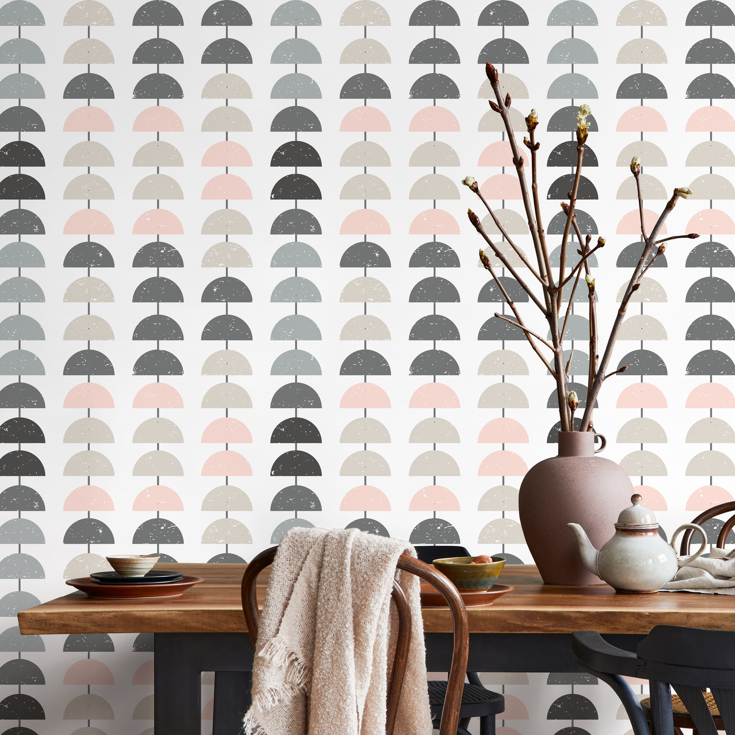 Papel pintado autoadhesivo, papel pintado extraíble, decoración de pared, decoración del hogar, arte de pared imprimible, decoración de habitación, impresiones de pared, tapiz - D979