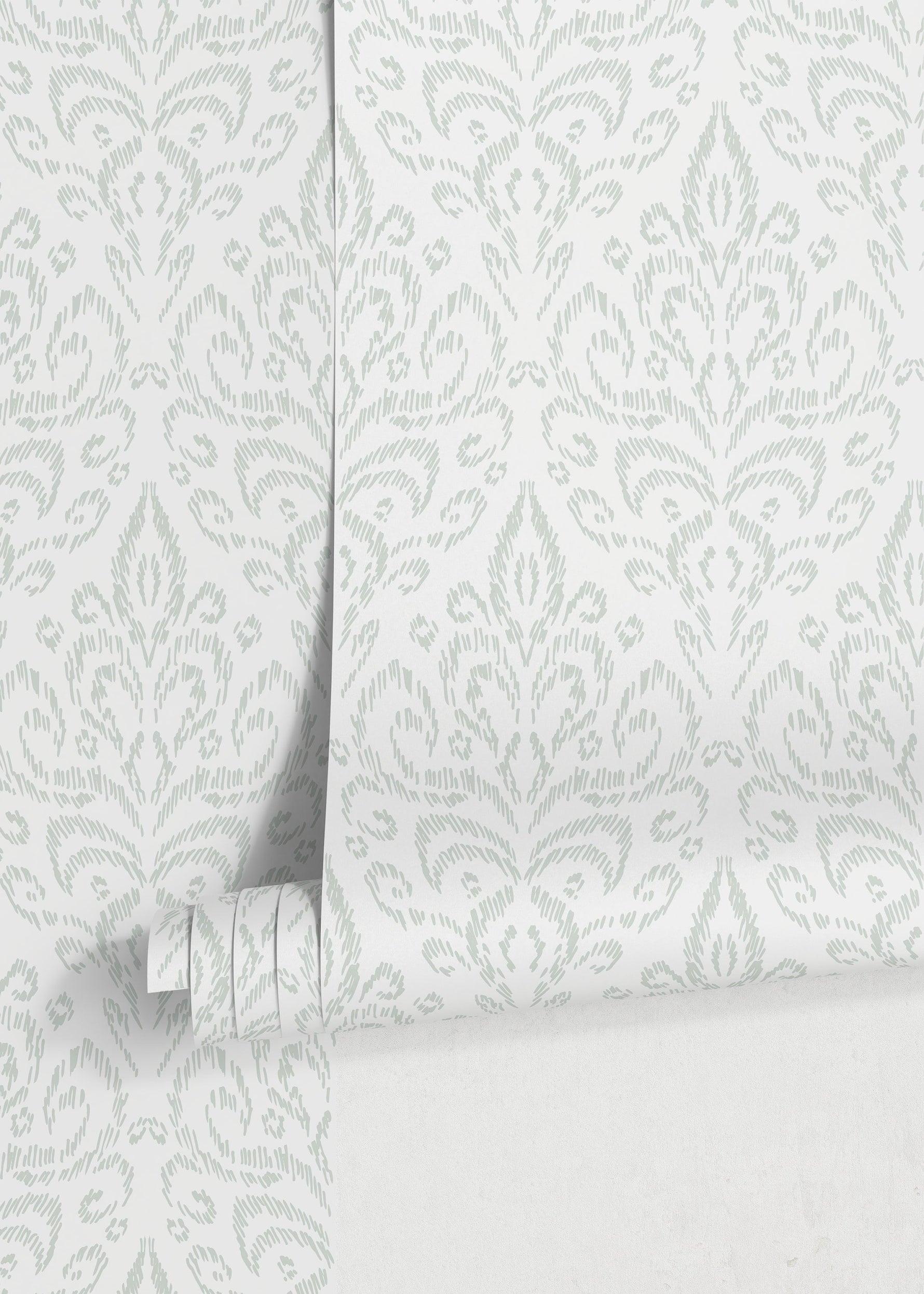 Light Vintage Wallpaper / Peel and Stick Wallpaper Removable Wallpaper Home Decor Wall Art Wall Decor Room Decor - D356