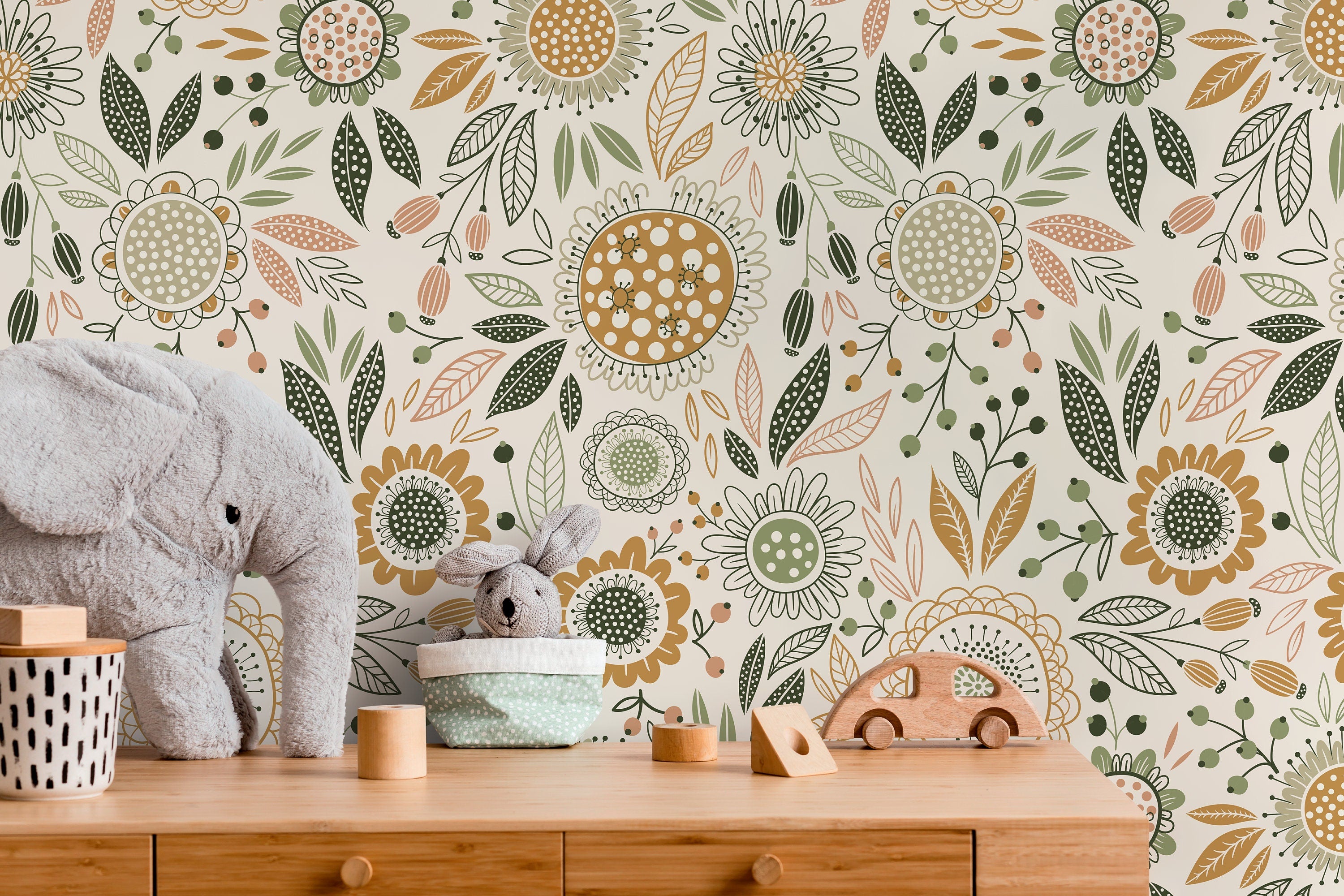 Floral Wallpaper Page 4 - ONDECOR.COM