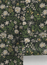 Daisy Flower Garden Wallpaper / Peel and Stick Wallpaper Removable Wallpaper Home Decor Wall Art Wall Decor Room Decor - D319