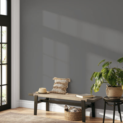 Plain Grey Peel And Stick Wallpaper