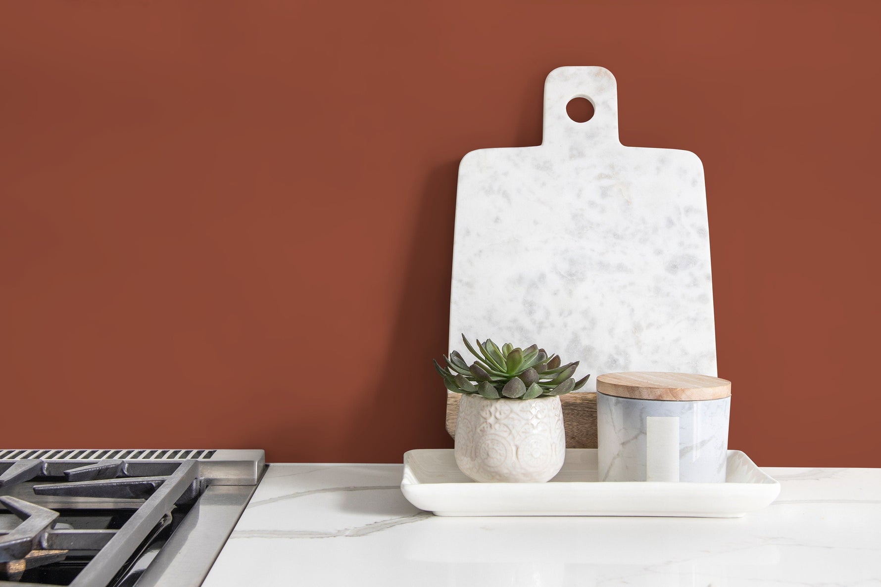 Potters Clay Wallpaper / Solid Color / Peel and Stick Wallpaper Removable Wallpaper Home Decor Wall Art Wall Decor Room Decor - D428