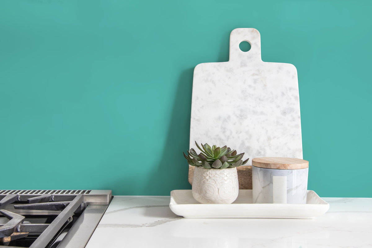 Turquoise Wallpaper / Solid Color / Peel and Stick Wallpaper Removable Wallpaper Home Decor Wall Art Wall Decor Room Decor - D443