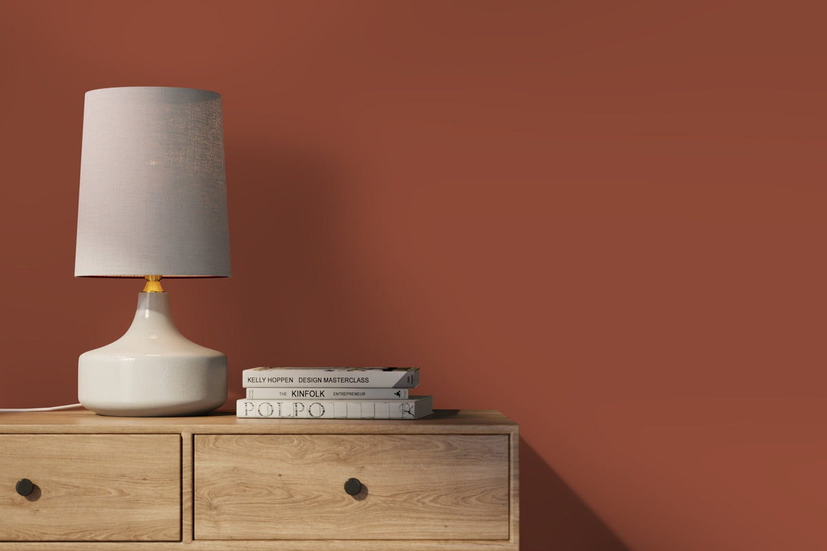 Potters Clay Wallpaper / Solid Color / Peel and Stick Wallpaper Removable Wallpaper Home Decor Wall Art Wall Decor Room Decor - D428