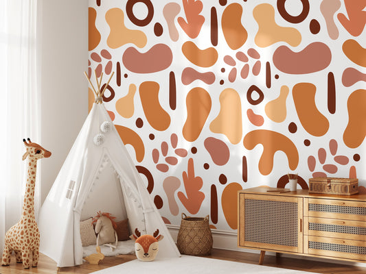 Peel and Stick Wallpaper Removable Wallpaper Contemporary Wall Mural Temporary Wallpaper Abstract Wallpaper - AS2-B671