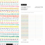 Colorful Striped Wallpaper kids Playroom Wallpaper Peel and Stick and Traditional Wallpaper - A593