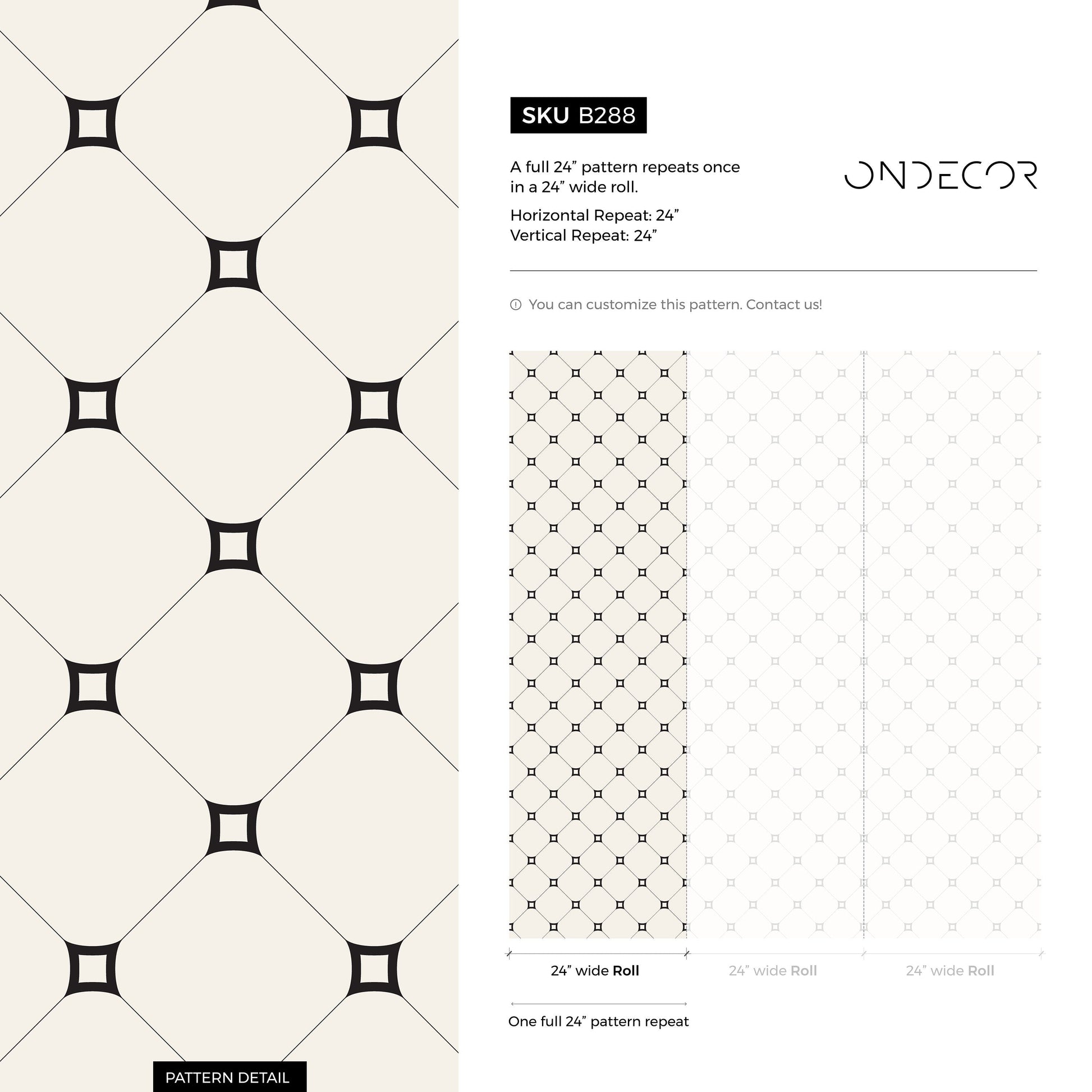 Minimal Geometric Wallpaper Removable Wallpaper Peel and Stick Wallpaper Wall Paper Wall Mural - B288