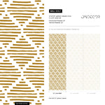Wallpaper Peel and Stick Wallpaper Removable Wallpaper Home Decor Wall Art Wall Decor Room Decor / Abstract Geometric Wallpaper - B947