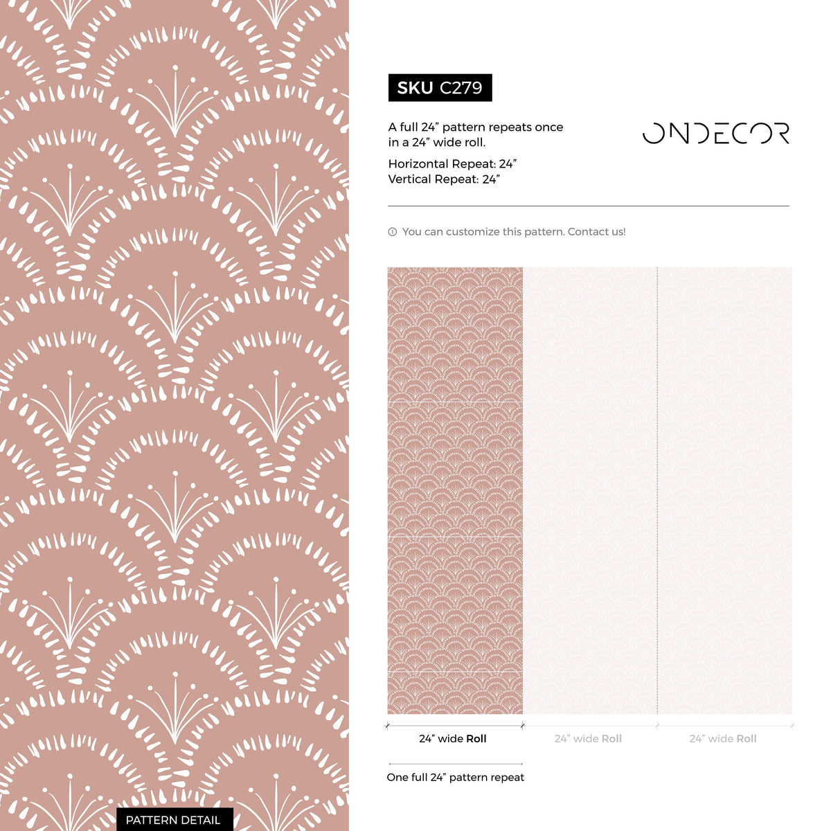 Removable Wallpaper Peel and Stick Wallpaper Wall Paper Wall Mural - Minimal Drops Wallpaper - C279