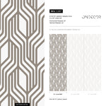 Wallpaper Peel and Stick Wallpaper Removable Wallpaper Home Decor Wall Art Wall Decor Room Decor / Beige Geometric - C287