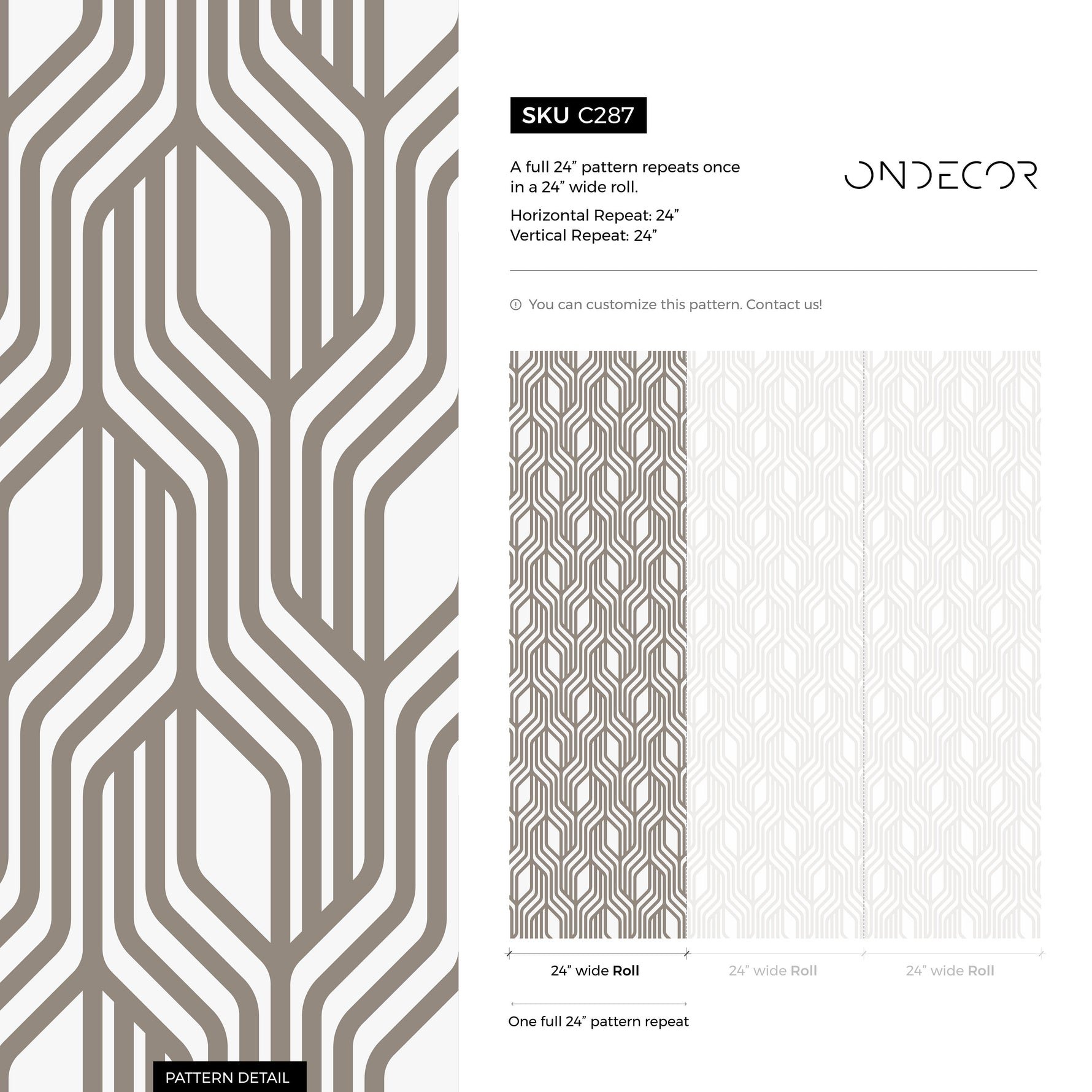 Wallpaper Peel and Stick Wallpaper Removable Wallpaper Home Decor Wall Art Wall Decor Room Decor / Beige Geometric - C287