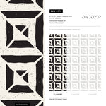 Wallpaper Peel and Stick Wallpaper Removable Wallpaper Home Decor Wall Art Wall Decor Room Decor / Black Geometric Modern Wallpaper - C374