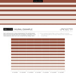 Terracotta Striped Wallpaper Modern Wallpaper Peel and Stick and Traditional Wallpaper - D728