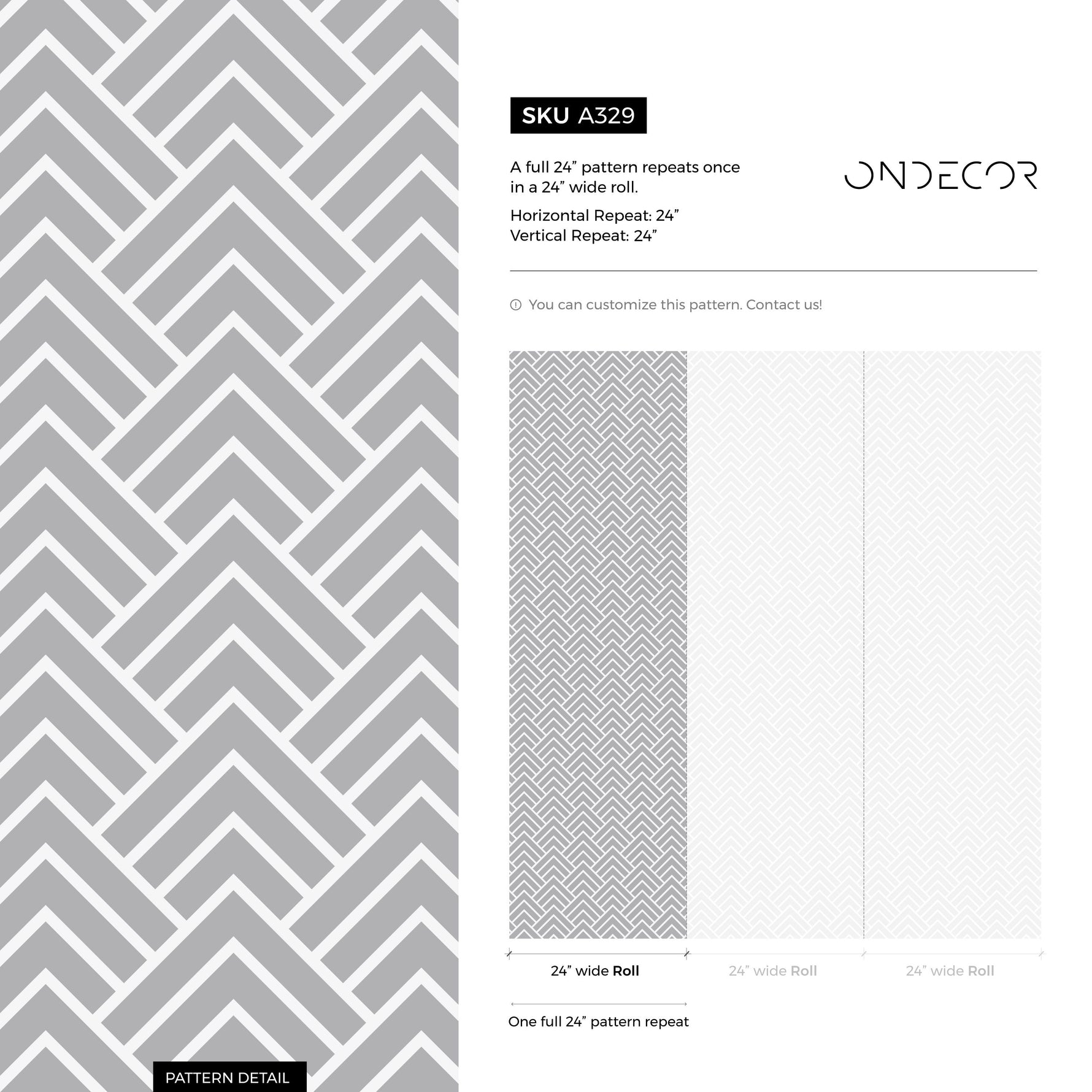 Grey Geometric Wallpaper Modern Wallpaper Peel and Stick Wallpaper Home Decor - A329