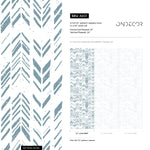 Boho Herringbone Wallpaper Minimalist Wallpaper Peel and Stick and Traditional Wallpaper - A601