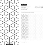 Wallpaper Peel and Stick Wallpaper Removable Wallpaper Home Decor Wall Art Wall Decor Room Decor / Geometric Minimalist Wallpaper - B157
