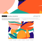 Removable Wallpaper Peel and Stick Wallpaper Wall Paper Wall Mural Temporary Wallpaper Wall Mural - B528
