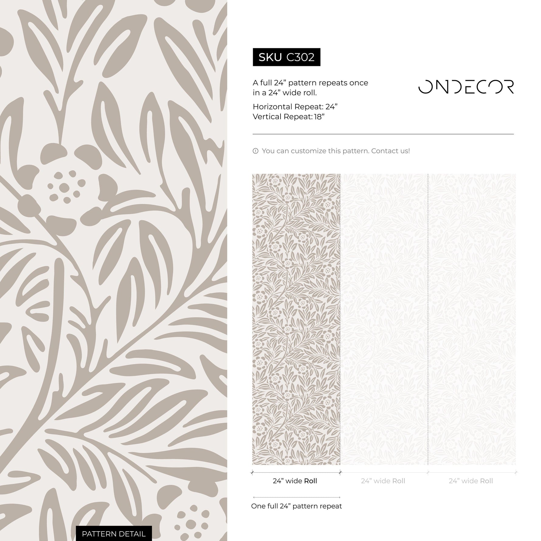 Removable Wallpaper Peel and Stick Wallpaper Wall Paper Wall Mural Temporary Wallpaper Wall Mural - C302