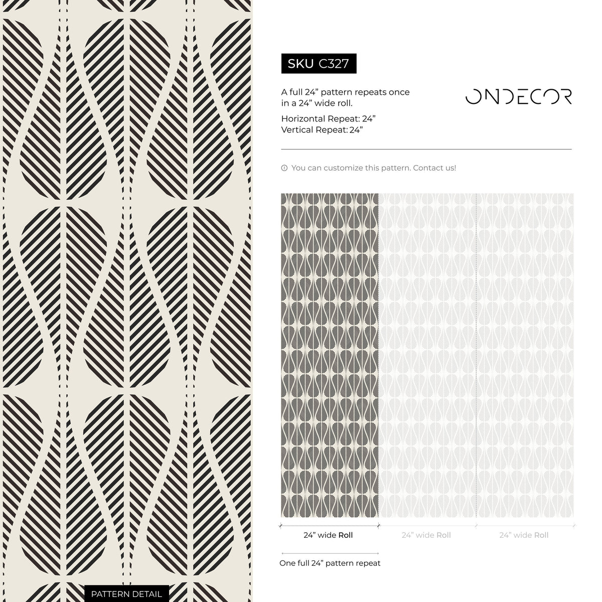 Wallpaper Peel and Stick Wallpaper Removable Wallpaper Home Decor Wall Art Wall Decor Room Decor / Abstract Geometric Wallpaper - C327