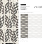Wallpaper Peel and Stick Wallpaper Removable Wallpaper Home Decor Wall Art Wall Decor Room Decor / Abstract Geometric Wallpaper - C327