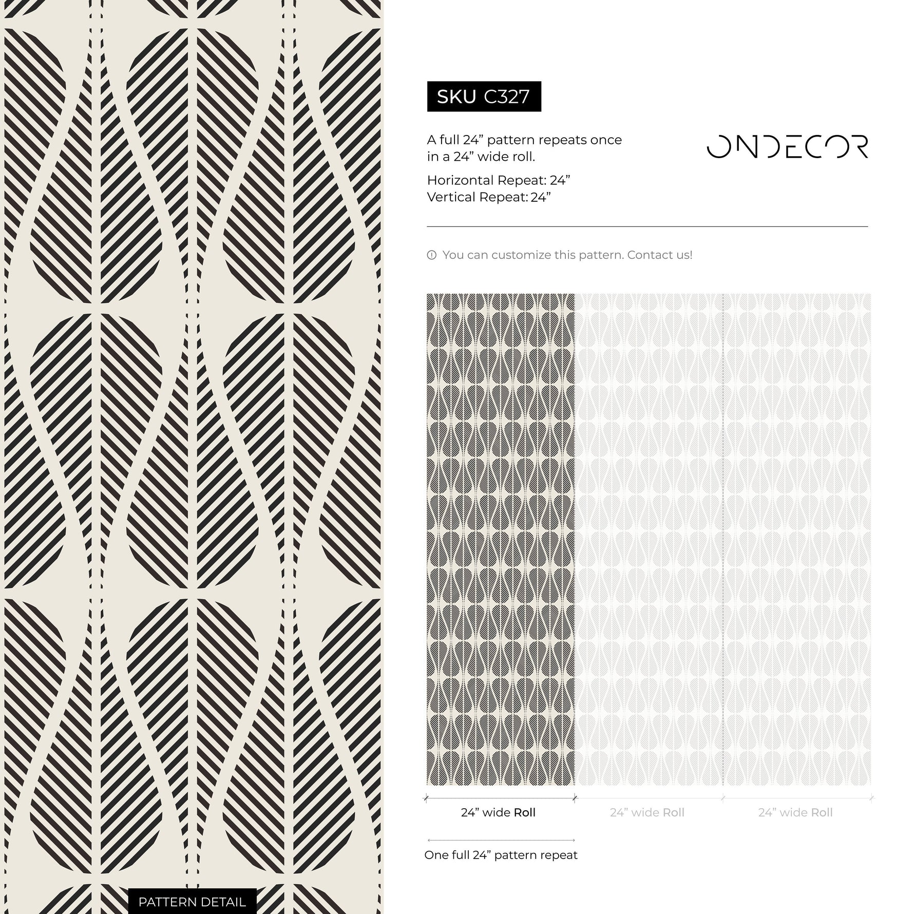 Wallpaper Peel and Stick Wallpaper Removable Wallpaper Home Decor Wall Art Wall Decor Room Decor / Abstract Geometric Wallpaper - C327