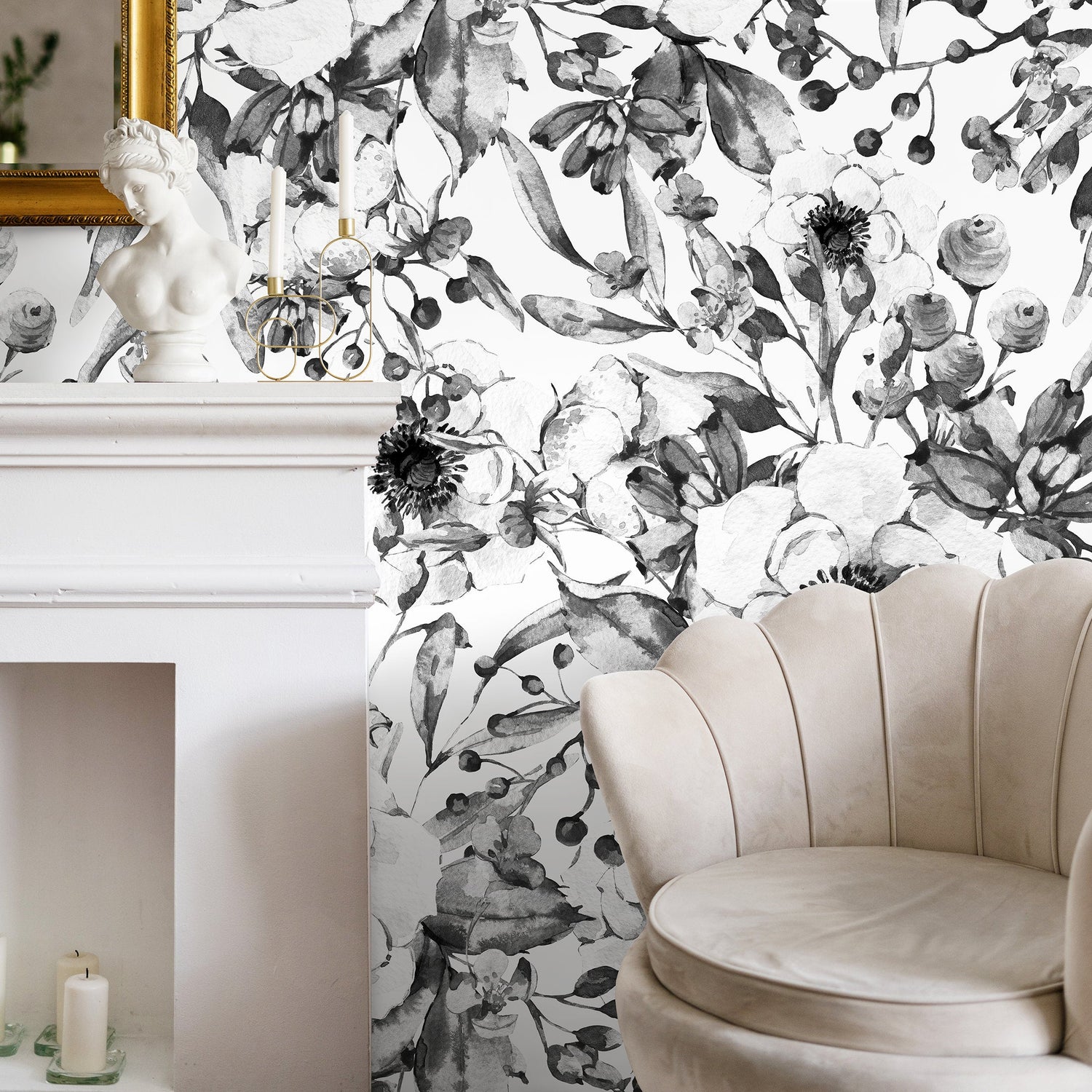 Peel and Stick Wallpaper Removable Wallpaper Wall Decor Home Decor Wall Art Printable Wall Art Room Decor Wall Prints Wall Hanging - A752
