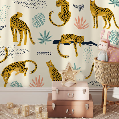 Wallpaper Peel and Stick Wallpaper Removable Wallpaper Home Decor Wall Art Wall Decor Room Decor / Tropical Animal Wallpaper - C350