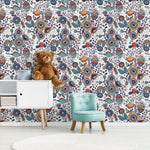Removable Wallpaper Peel and Stick Wallpaper Wall Paper Wall Mural - Boho Wallpaper - A407
