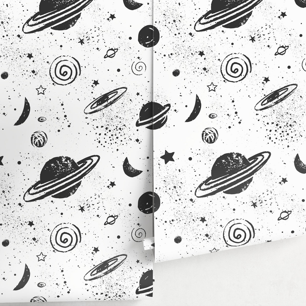 Removable Wallpaper Peel and Stick Wallpaper Wall Paper Wall Mural - Space Wallpaper Nursery Wallpaper - A441