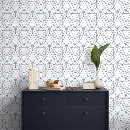 Removable Wallpaper Peel and Stick Wallpaper Wall Paper Wall Mural - Geometric Wallpaper - A511