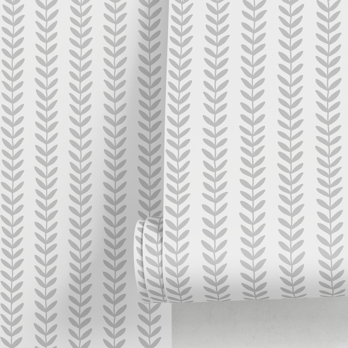 Removable Wallpaper Scandinavian Wallpaper Plants Wallpaper Peel and Stick Wallpaper Wall Paper - A700