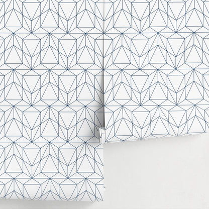 Removable Wallpaper Peel and Stick Wallpaper Wall Paper Wall Mural - Geometric Wallpaper - A511