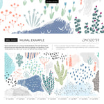 Cute Desert Wallpaper Nursery Wallpaper Fun Mural Peel and Stick and Traditional Wallpaper - A520