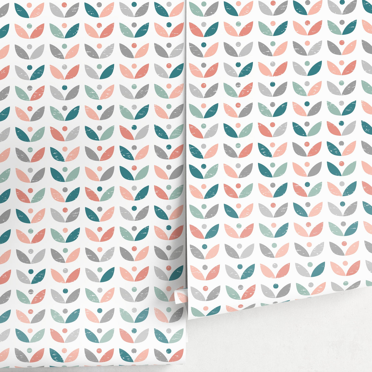 Removable Wallpaper Scandinavian Wallpaper Temporary Wallpaper Vintage Wallpaper Peel and Stick Wallpaper Wall Paper - A724