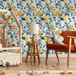 Wallpaper Peel and Stick Wallpaper Removable Wallpaper Home Decor Wall Art Wall Decor Room Decor / Nursery House and Animal Wallpaper - A230