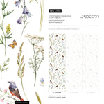 Removable Wallpaper Scandinavian Wallpaper Temporary Wallpaper Vintage Wallpaper Peel and Stick Wallpaper Wall Paper - D993