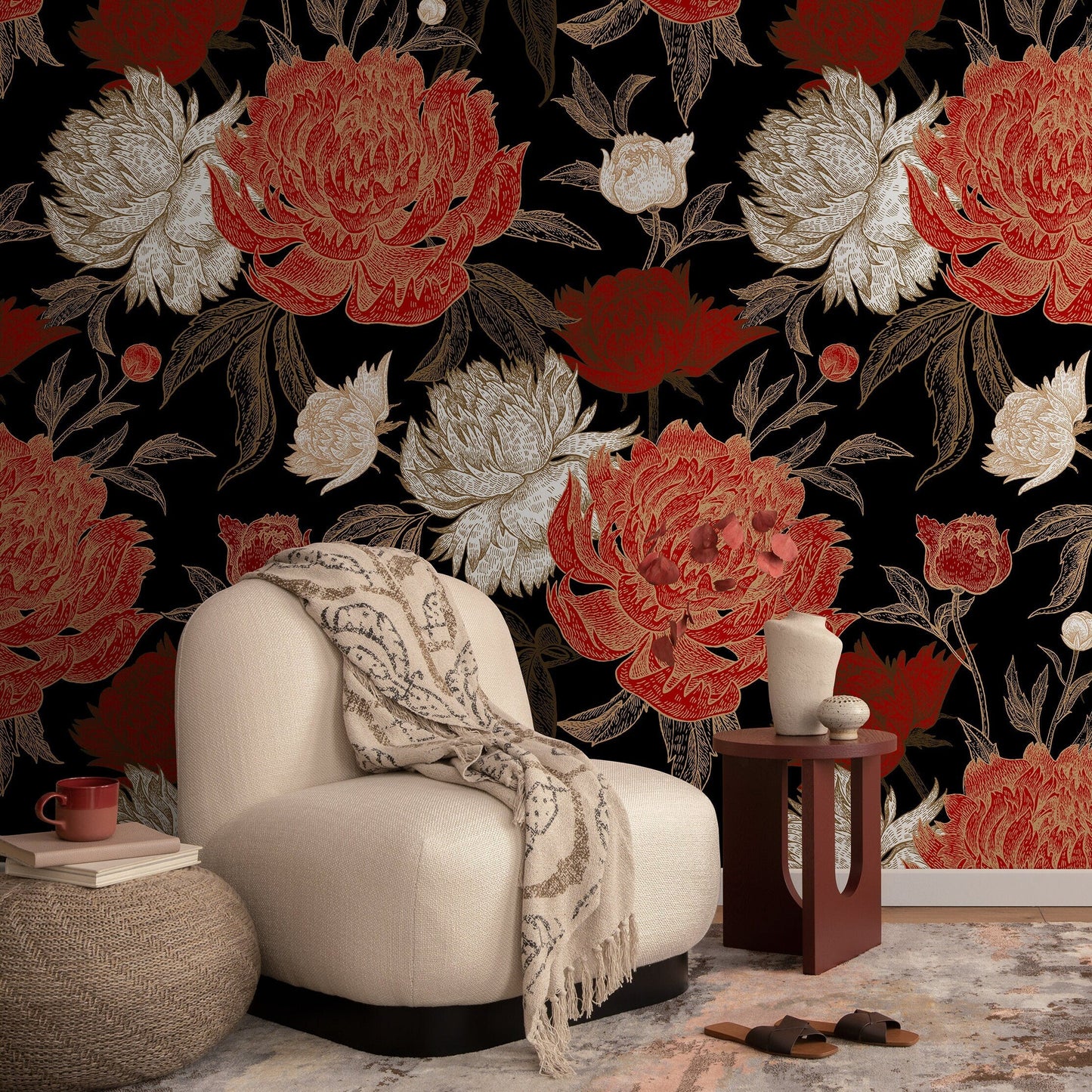 Removable Wallpaper Peel and Stick Wallpaper Wall Paper Wall Mural Temporary Wallpaper Wall Mural - A702