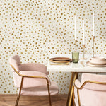Wallpaper Peel and Stick Wallpaper Removable Wallpaper Home Decor Wall Art Wall Decor Room Decor / Boho Dots Non-Metalic Wallpaper - A343