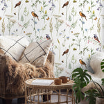 Removable Wallpaper Scandinavian Wallpaper Temporary Wallpaper Vintage Wallpaper Peel and Stick Wallpaper Wall Paper - D993